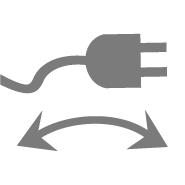 Elektricky polohovateľný ikona